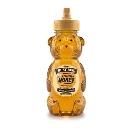 BUSY BEE 12 oz. Busy Bee Honey, PK12 BB1301